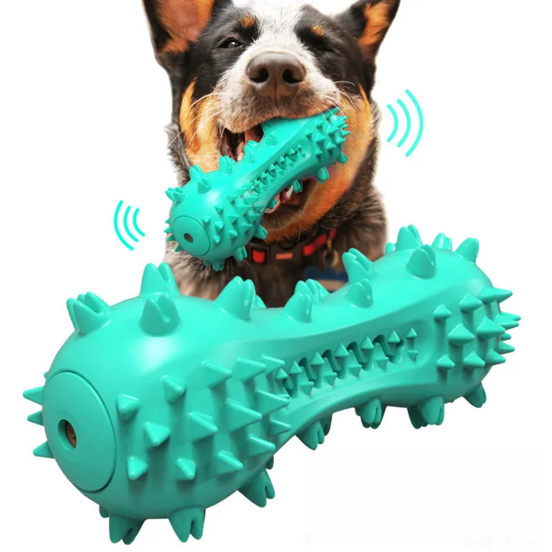 Rubber Dog Chew Toy Teeth Cleaning Pet Toothbrush Chewing Stick Toys For Dog Chew Toy Elasticity Soft Pet Tooth Cleaning